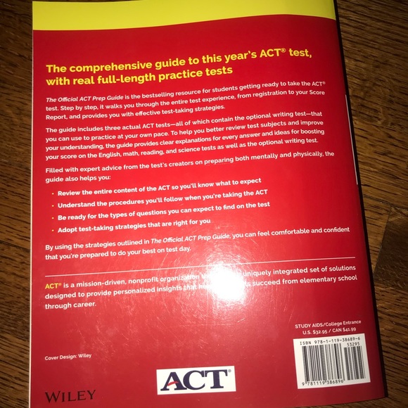 ACT prep book - Picture 2 of 3